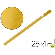 PAPEL KRAFT LIDERPAPEL AMARILLO ROLLO 25X1 MT