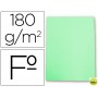 SUBCARPETAS CARTULINA GIO FOLIO VERDE PASTEL 180 G/M2