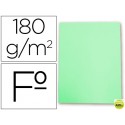 SUBCARPETAS CARTULINA GIO FOLIO VERDE PASTEL 180 G/M2