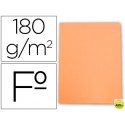 SUBCARPETAS CARTULINA GIO FOLIO NARANJA PASTEL 180 G/M2