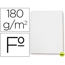 SUBCARPETAS CARTULINA GIO FOLIO BLANCA 180 G/M2