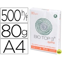 PAPEL FOTOCOPIADORA BIOTOP EXTRA ECOLOGICO DIN-A4 PAQUETE DE 500 HOJAS
