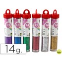 PURPURINA LIDERPAPEL FANTASIA COLORES METALICOS SURTIDOS BOTE DE 14 GR
