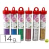 PURPURINA LIDERPAPEL FANTASIA COLORES METALICOS SURTIDOS BOTE DE 14 GR