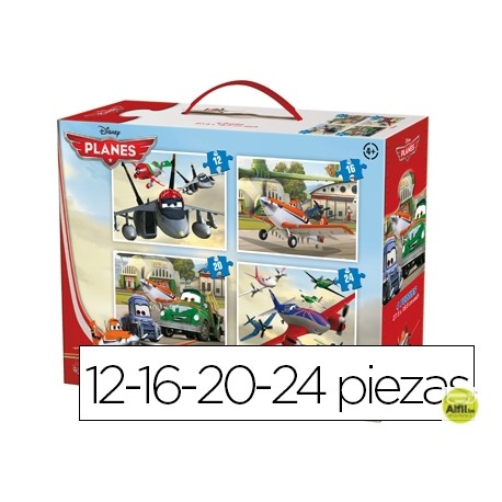 PUZZLE ANADEL 4 EN 1 COLECCION PLANES