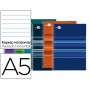 BLOC ESPIRAL LIDERPAPEL A5 BLOC ESPIRAL LIDERPAPEL A5 MICRO CLASSIC TAPA FORRADA 160H 60G HORIZONTA