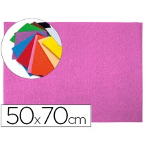 GOMA EVA LIDERPAPEL 50X70CM 60G/M2 ESPESOR 2MM TEXTURA TOALLA ROSA
