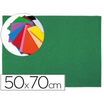 GOMA EVA LIDERPAPEL 50X70CM 60G/M2 ESPESOR 2MM TEXTURA TOALLA VERDE