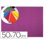 GOMA EVA LIDERPAPEL 50X70CM 60G/M2 ESPESOR 2MM TEXTURA TOALLA LILA