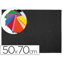 GOMA EVA LIDERPAPEL 50X70CM 60G/M2 ESPESOR 2MM TEXTURA TOALLA NEGRO