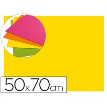 GOMA EVA LIDERPAPEL 50X70CM 60G/M2 ESPESOR 2MM FLUOR AMARILLO