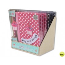 SET DE DIARIO Y BOLIGRAFO FANTASIA CUPCAKE