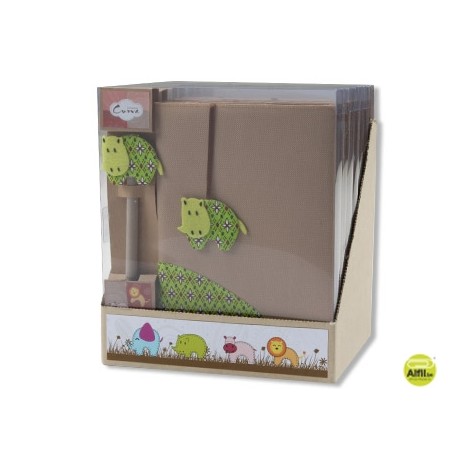 SET DE DIARIO Y BOLIGRAFO FANTASIA ANIMALES