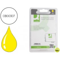INK-JET Q-CONNECT COMPATIBLE EPSON STYLUS C64 66 84 86, CX3600 3650 4600 6600 AMARILLOALTA CAPACIDAD