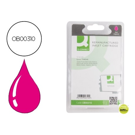 INK-JET Q-CONNECT COMPATIBLE EPSON STYLUS PHOTO R200 R220 R300 R320 R340 RX500 RX600 RX620 RX640 MAG