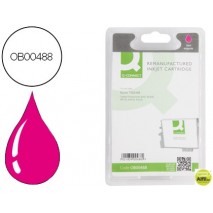 INK-JET Q-CONNECT COMPATIBLE EPSON STYLUS PHOTO RX420 425 520 R240 MAGENTA