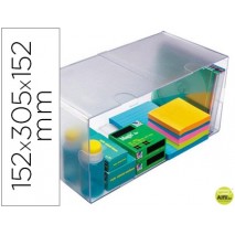 ARCHICUBO ARCHIVO 2000 HUECO DOBLE EN POLIESTILENO TRANSPARENTE 152X305X152 MM