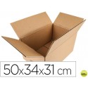 CAJA PARA EMBALAR Q-CONNECT AMERICANA MEDIDAS 500X340X310 MM ESPESOR CARTON 5 MM