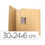 CAJA PARA EMBALAR Q-CONNECT LIBRO MEDIDAS 300X240X60 MM ESPESOR CARTON 3 MM