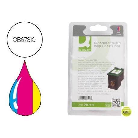 INK-JET Q-CONNECT COMPATIBLE HP DJ 6540 6620 5740 5745 59406840 6540 6940 9800 D4160 PHOTOSMART N.34