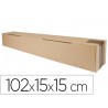 CAJA PARA EMBALAR Q-CONNECT TUBO MEDIDAS 1020X150X150 MM ESPESOR CARTON 3 MM