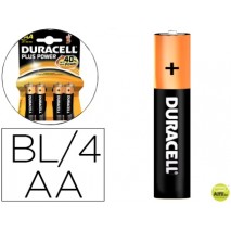 PILA DURACELL RECARGABLE AA 1300 MAH BLISTER DE 4 UNIDADES