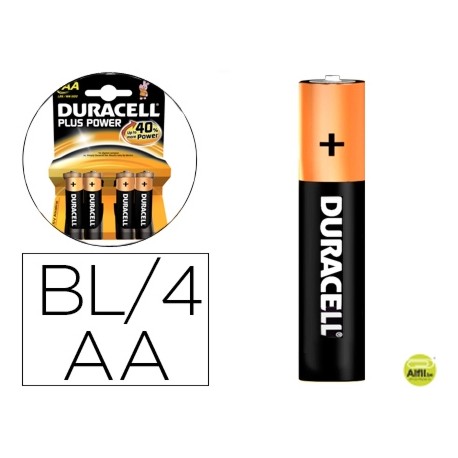 PILA DURACELL RECARGABLE AA 1300 MAH BLISTER DE 4 UNIDADES