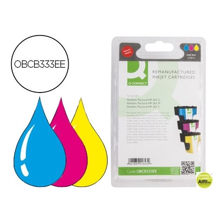 INK-JET Q-CONNECT COMPATIBLE HP PHOTOSMART 3110 3200 3210 3310 8200 8250 C51806180 7100 D7160 N.363