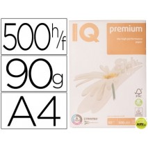 PAPEL FOTOCOPIADORA IQ PREMIUM DIN A4 90 GRAMOS PAQUETE DE 500 HOJAS