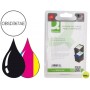 INK-JET Q-CONNECT COMPATIBLE HP N 21 + 22 NEGRO COLOR DJ 3920 3940 D2360 2460 F300 350 380 2180 4100