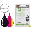 INK-JET Q-CONNECT COMPATIBLE HP N 21 + 22 NEGRO COLOR DJ 3920 3940 D2360 2460 F300 350 380 2180 4100