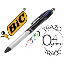 BOLIGRAFO BIC CUATRO COLORES STYLUS CON PUNTERO PARA PANTALLA