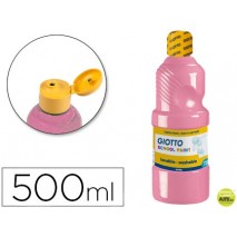 TEMPERA ESCOLAR LAVABLE GIOTTO 500 ML ROSA