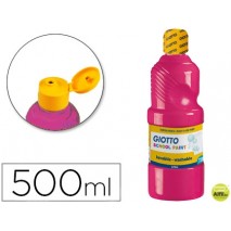 TEMPERA ESCOLAR LAVABLE GIOTTO 500 ML MAGENTA