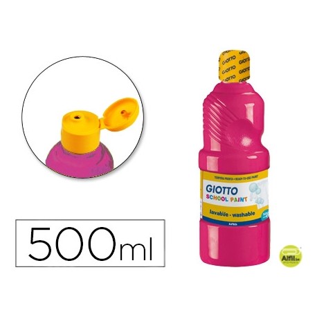TEMPERA ESCOLAR LAVABLE GIOTTO 500 ML MAGENTA