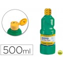 TEMPERA ESCOLAR LAVABLE GIOTTO 500 ML VERDE ESMERALDA