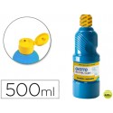 TEMPERA ESCOLAR LAVABLE GIOTTO 500 ML AZUL CYAN