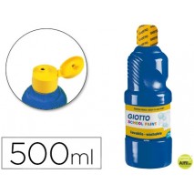TEMPERA ESCOLAR LAVABLE GIOTTO 500 ML AZUL ULTRAMAR