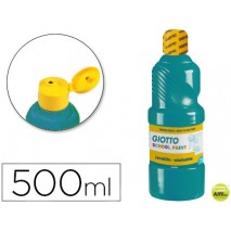TEMPERA ESCOLAR LAVABLE GIOTTO 500 ML AZUL TURQUESA