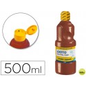TEMPERA ESCOLAR LAVABLE GIOTTO 500 ML MARRON
