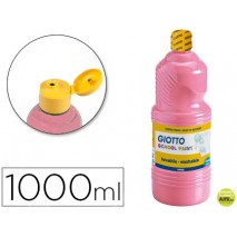TEMPERA ESCOLAR LAVABLE GIOTTO 1000 ML ROSA