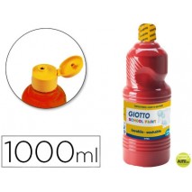 TEMPERA ESCOLAR LAVABLE GIOTTO 1000 ML ROJO ESCARLATA