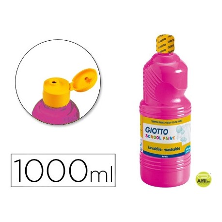 TEMPERA ESCOLAR LAVABLE GIOTTO 1000 ML MAGENTA