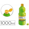TEMPERA ESCOLAR LAVABLE GIOTTO 1000 ML VERDE CINABRIO