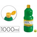 TEMPERA ESCOLAR LAVABLE GIOTTO 1000 ML VERDE OSCURO