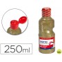 TEMPERA ESCOLAR PURPURINA GLITTER GIOTTO 250 ML ORO