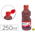 TEMPERA ESCOLAR PURPURINA GLITTER GIOTTO 250 ML BRONCE
