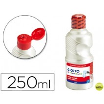 TEMPERA ESCOLAR PEARL GIOTTO 250 ML BLANCO