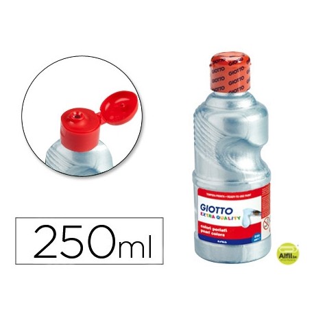 TEMPERA ESCOLAR PEARL GIOTTO 250 ML AZUL