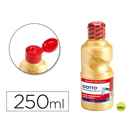 TEMPERA ESCOLAR METAL GIOTTO 250 ML ORO